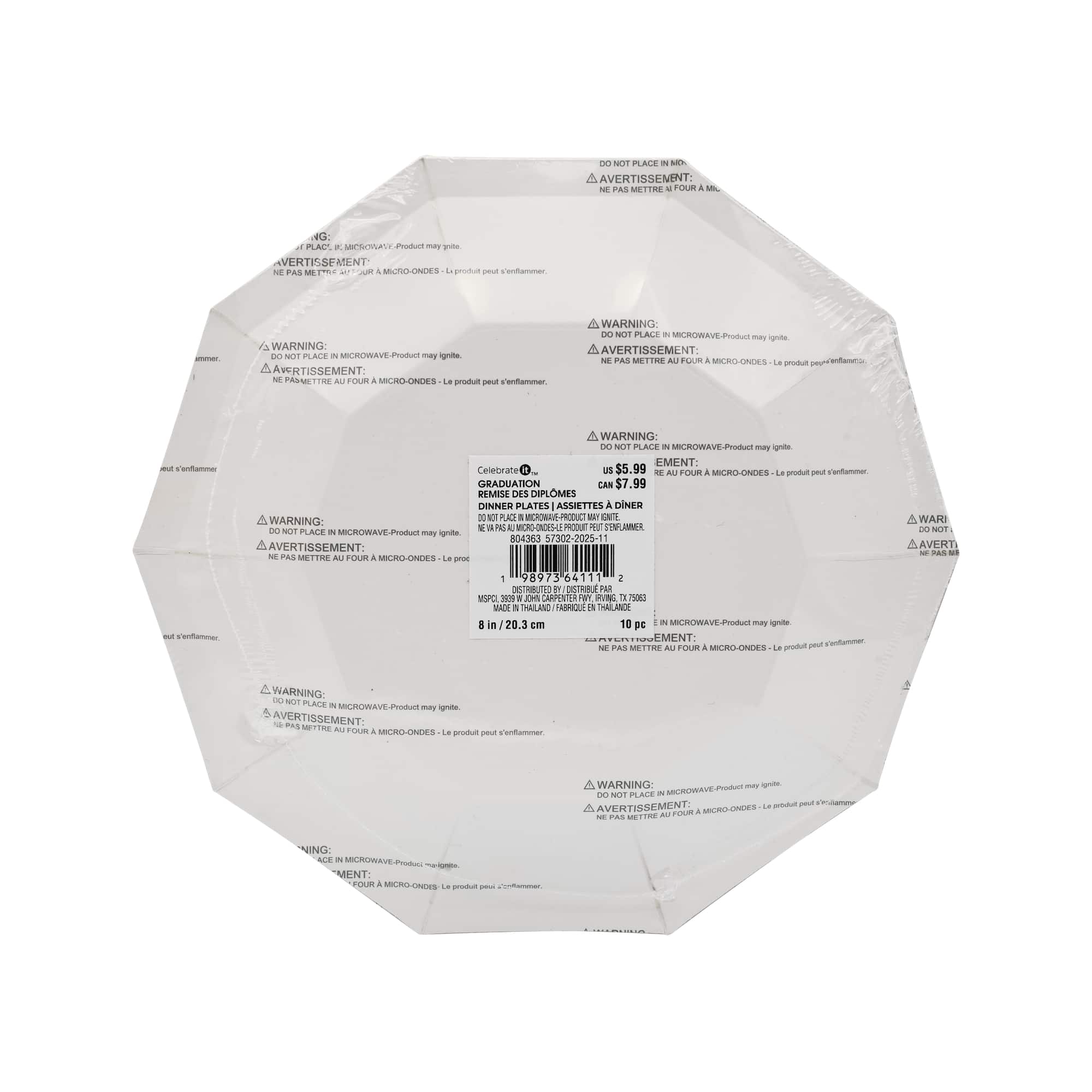 8" Congrats Grad Dinner Plates, 10ct. by Celebrate It™